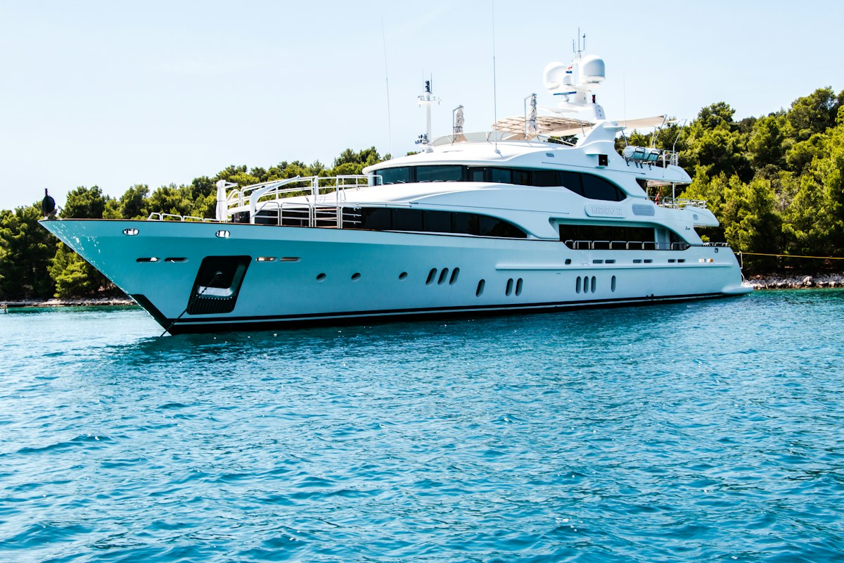 Recreational boat on the water
